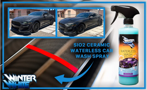 Waterless Wash + SiO2 & Hydrophobic Formulation