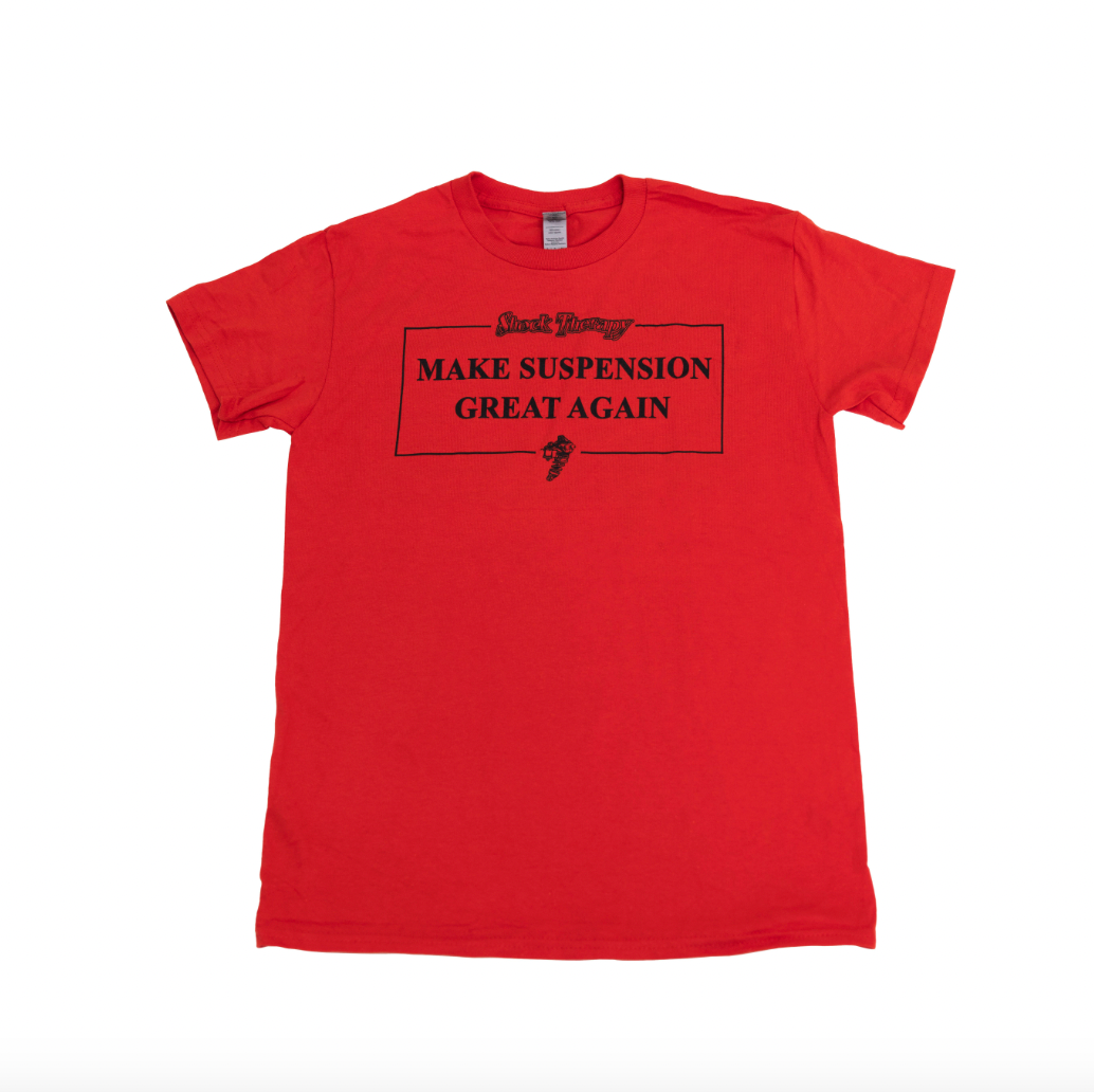 Photo of Shock Therapy "Make Suspension Great Again" T-Shirt by Shock Therapy - Premium for UTVs / Side by Sides