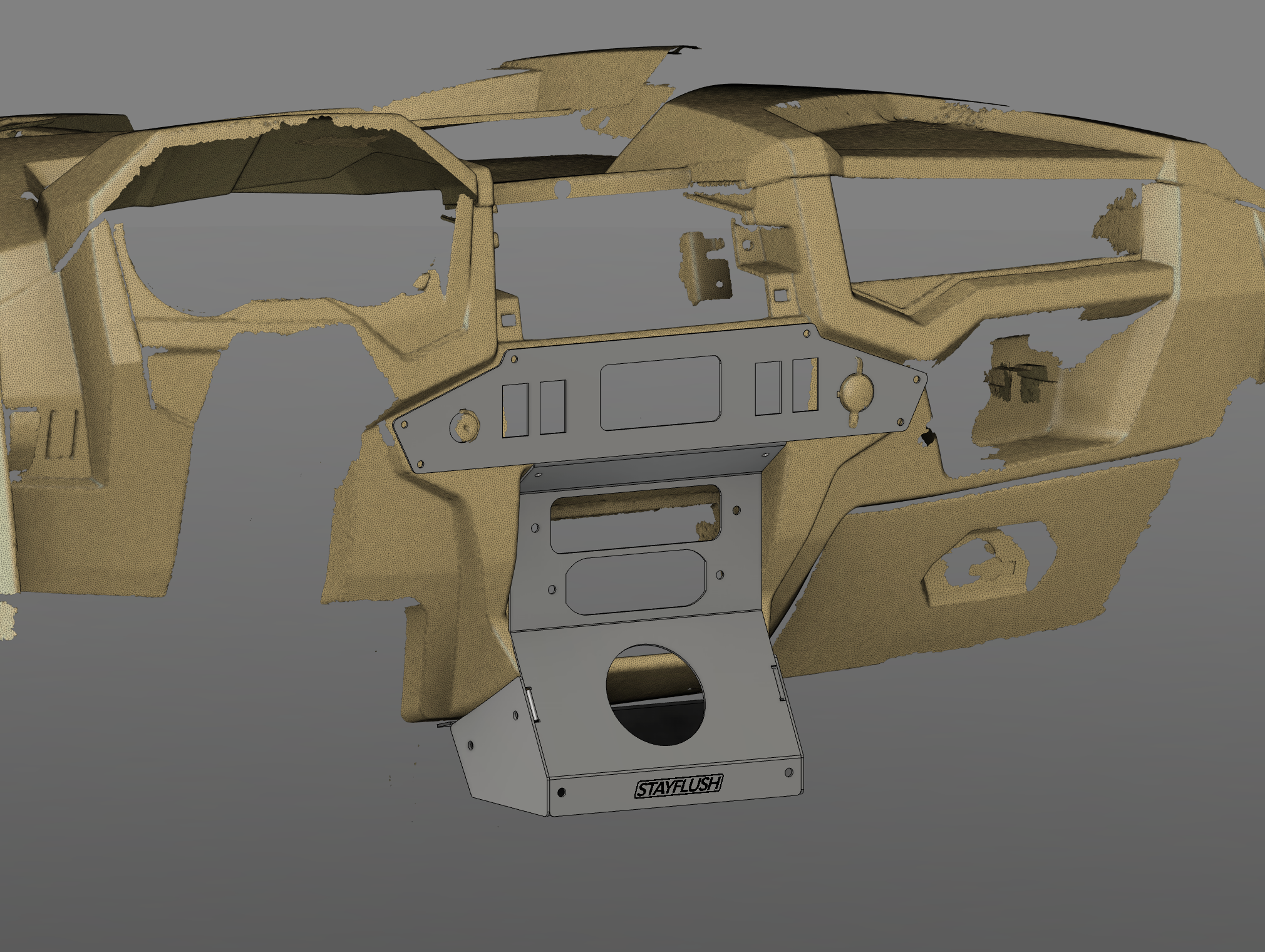 Photo of Turbo S Custom Full Center Console by StayFlush Motorsports - Premium for UTVs / Side by Sides