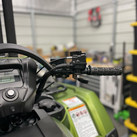 Photo of Honda Sure 4 with Tank Lever by Knight ATV - Premium Audio for UTVs / Side by Sides
