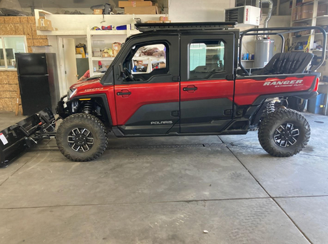 Photo of Ranger 1500 XD Rear Seat and Roll Cage Kit (2024-2025) by UTV Mountain Accessories - Premium Roll Cages for UTVs / Side by Sides