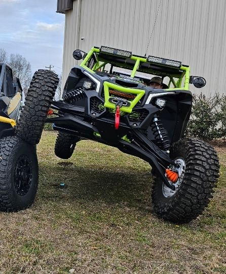 Photo of Maverick X3 72" Pro Rock Front Suspension by CT Race Worx - Premium Suspension for UTVs / Side by Sides