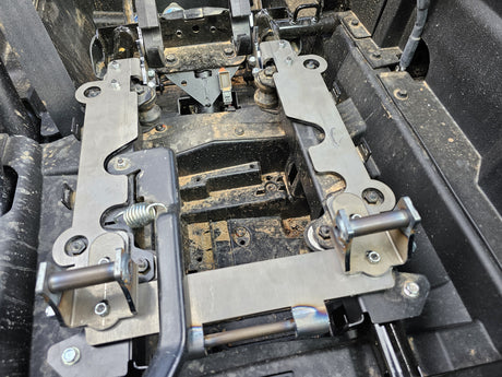 Photo of 2025+ PRO SEAT LOWERING BASE (PRO R/ PRO S/ PRO XP) by L&W Fab - Premium Seat Base for UTVs / Side by Sides