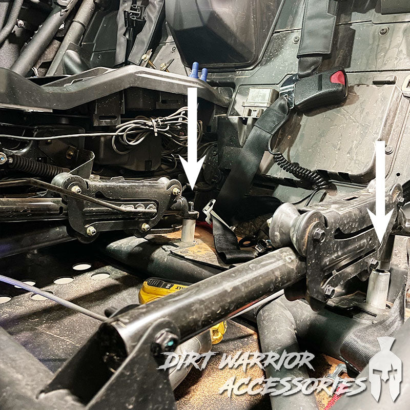 Photo of Dirt Warrior Accessories - 2" or 1.50â Seat Risers for CanAm X3 by Dirt Warrior Accessories - Premium SEAT RISER for UTVs / Side by Sides