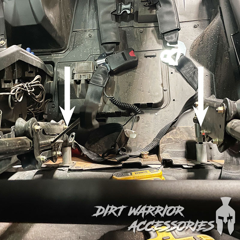 Photo of Dirt Warrior Accessories - 2" or 1.50â Seat Risers for CanAm X3 by Dirt Warrior Accessories - Premium SEAT RISER for UTVs / Side by Sides