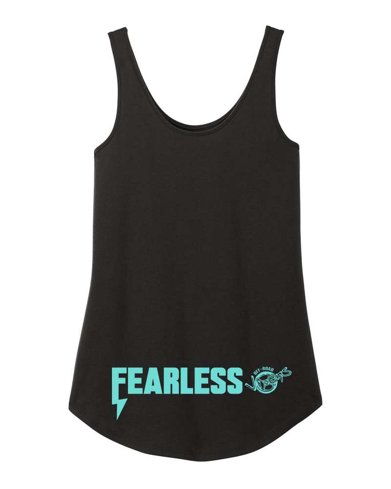 Photo of She is Fearless Tank by OFF-ROAD VIXENS CLOTHING CO. - Premium Ladies Tanks for UTVs / Side by Sides
