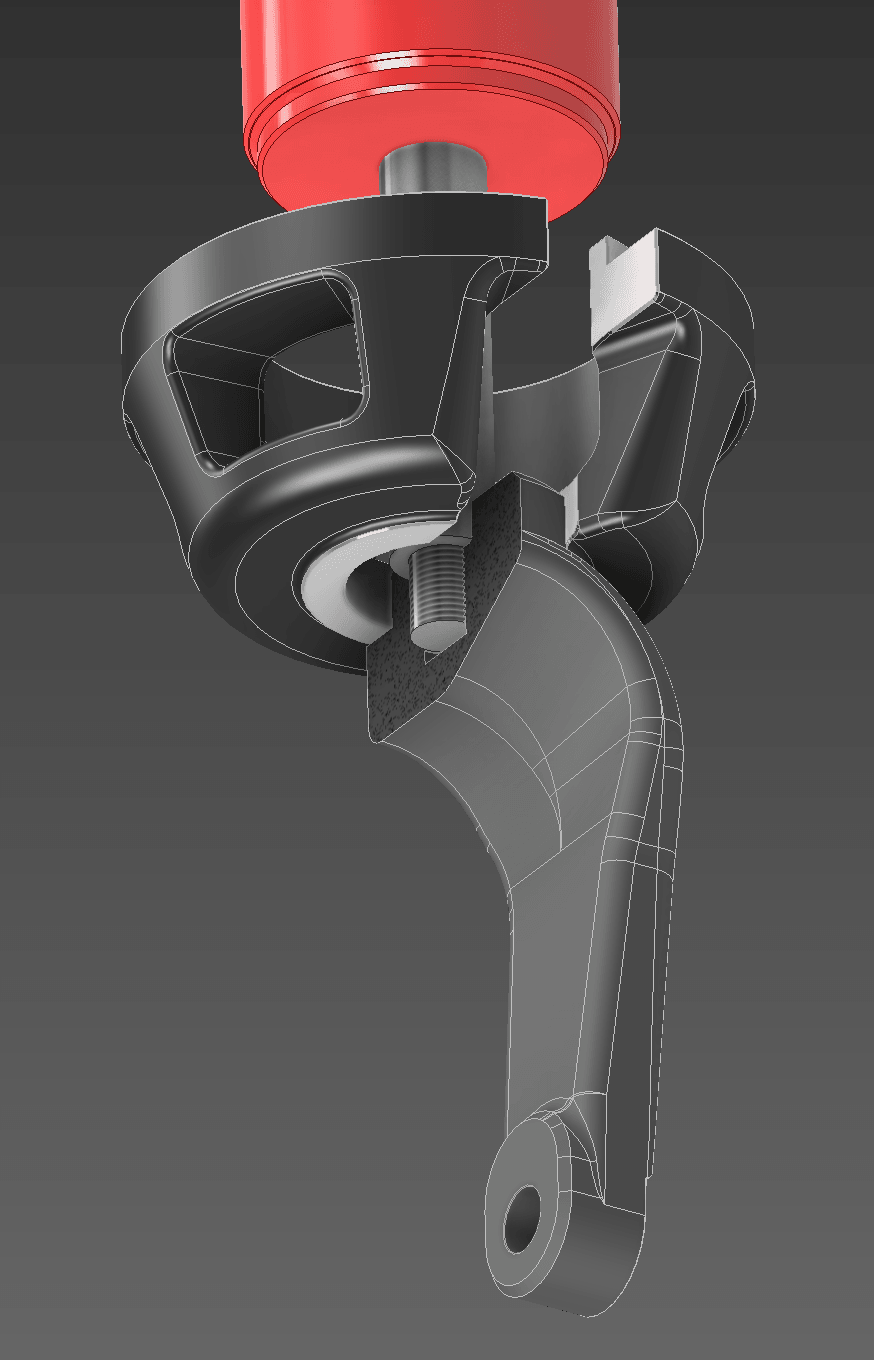 Photo of RPM SXS RPM RZR Pro R, Pro S & Turbo R Front Lower Spring Retainer Cups by RPM SXS - Premium for UTVs / Side by Sides