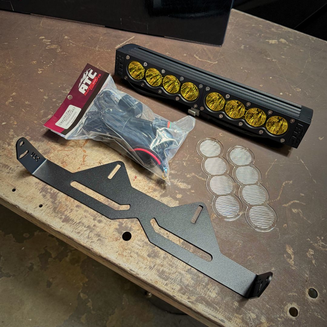 X3 Race Shock Mount & 15" COMP 4 LED Light Bar Package