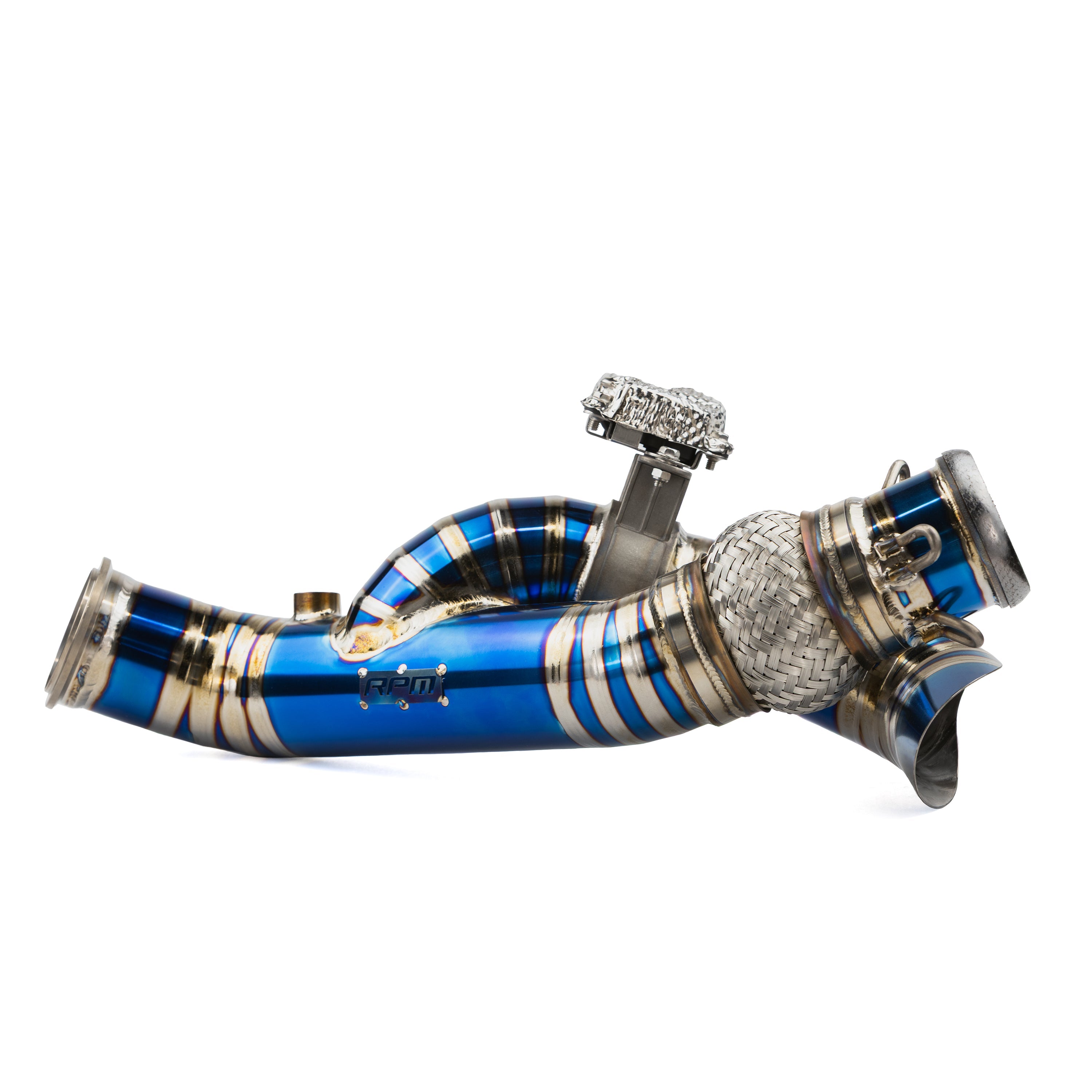 Photo of RPM SXS - RPM Maverick R Titanium 3" Side Exit E-Valve Down Pipe - 2 Seat & MAX by RPM SXS - Premium for UTVs / Side by Sides