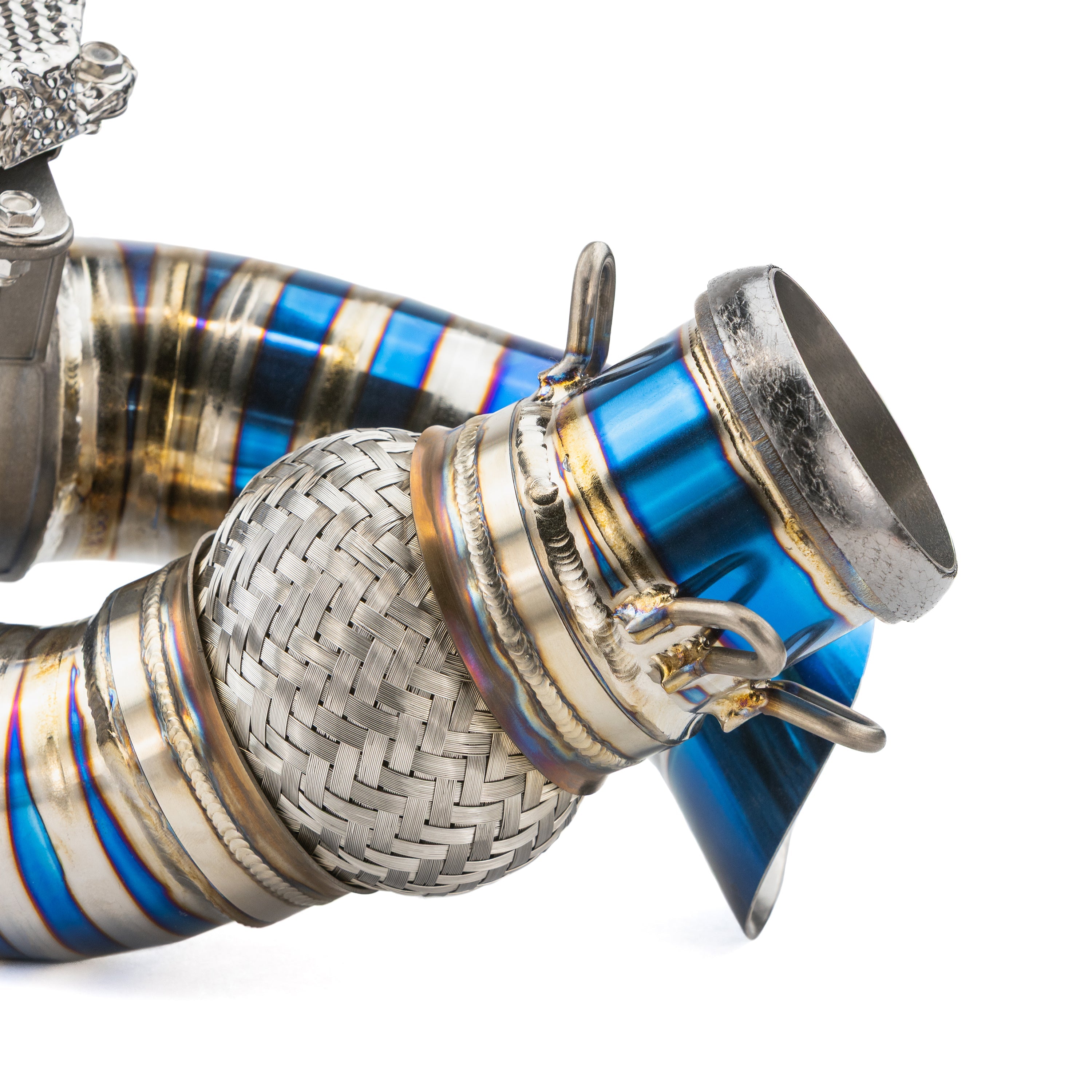 Photo of RPM SXS - RPM Maverick R Titanium 3" Side Exit E-Valve Down Pipe - 2 Seat & MAX by RPM SXS - Premium for UTVs / Side by Sides