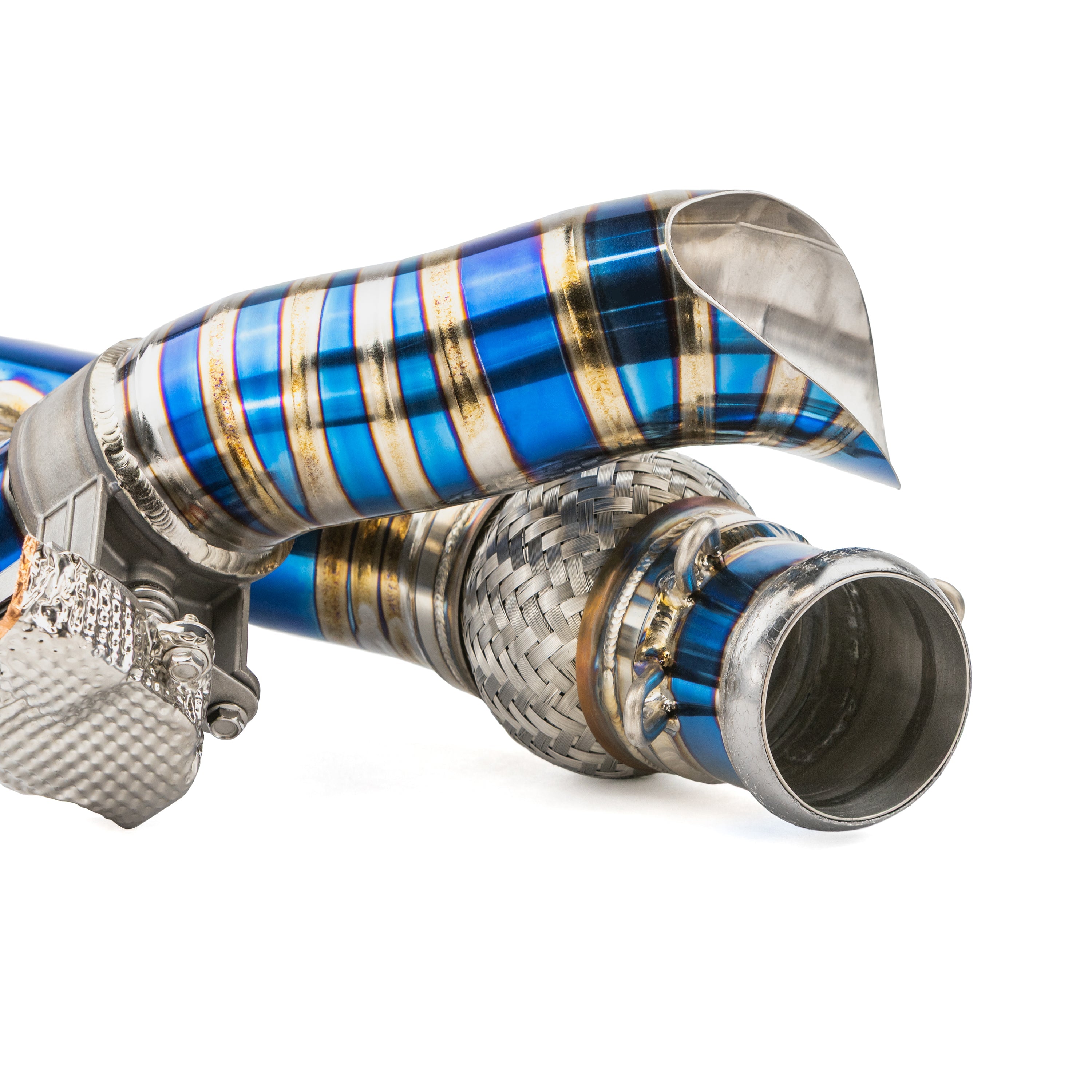 Photo of RPM SXS - RPM Maverick R Titanium 3" Side Exit E-Valve Down Pipe - 2 Seat & MAX by RPM SXS - Premium for UTVs / Side by Sides