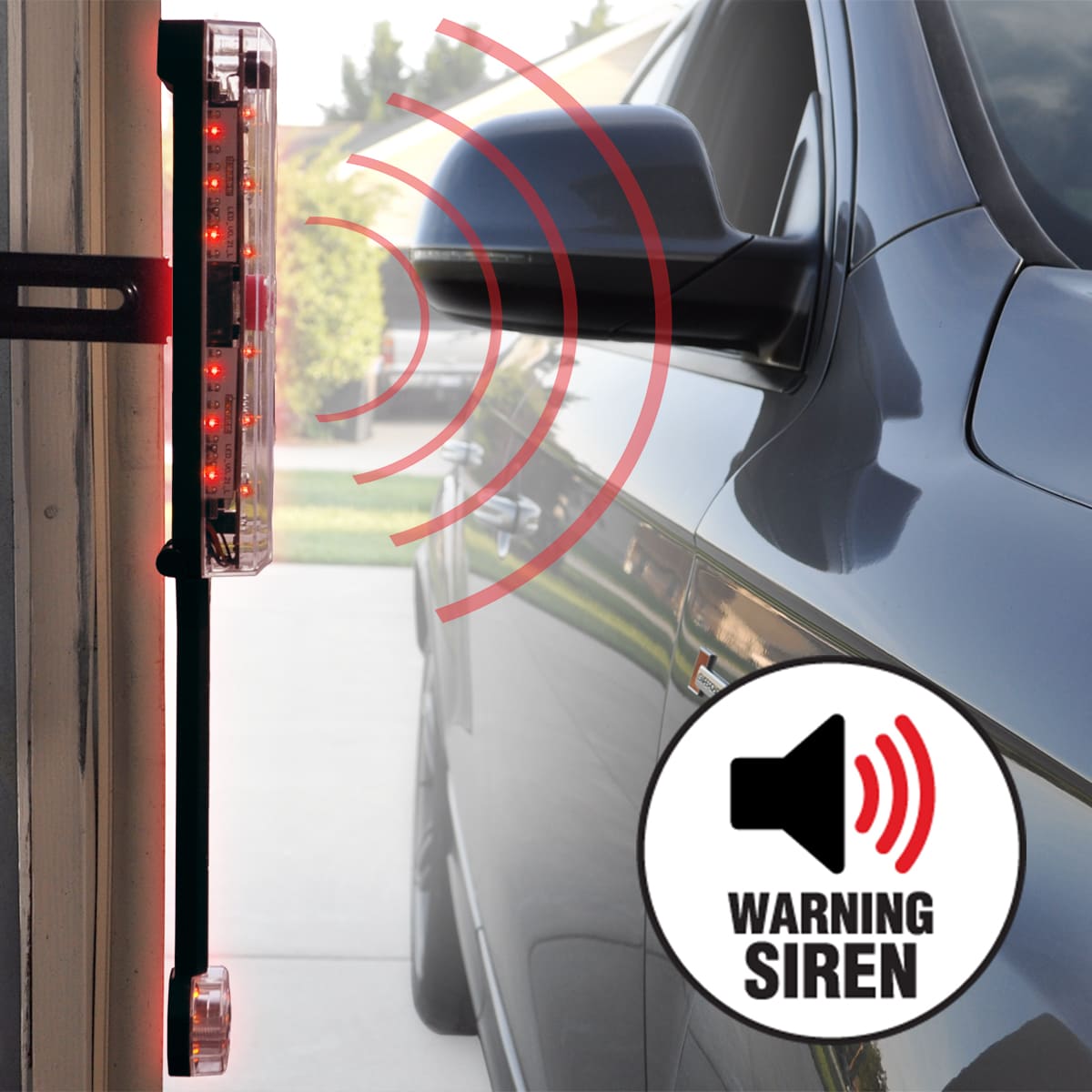 Photo of Adjustable Garage Side Parking Sensor by STKR Concepts - Premium Garage Parking Assist for UTVs / Side by Sides