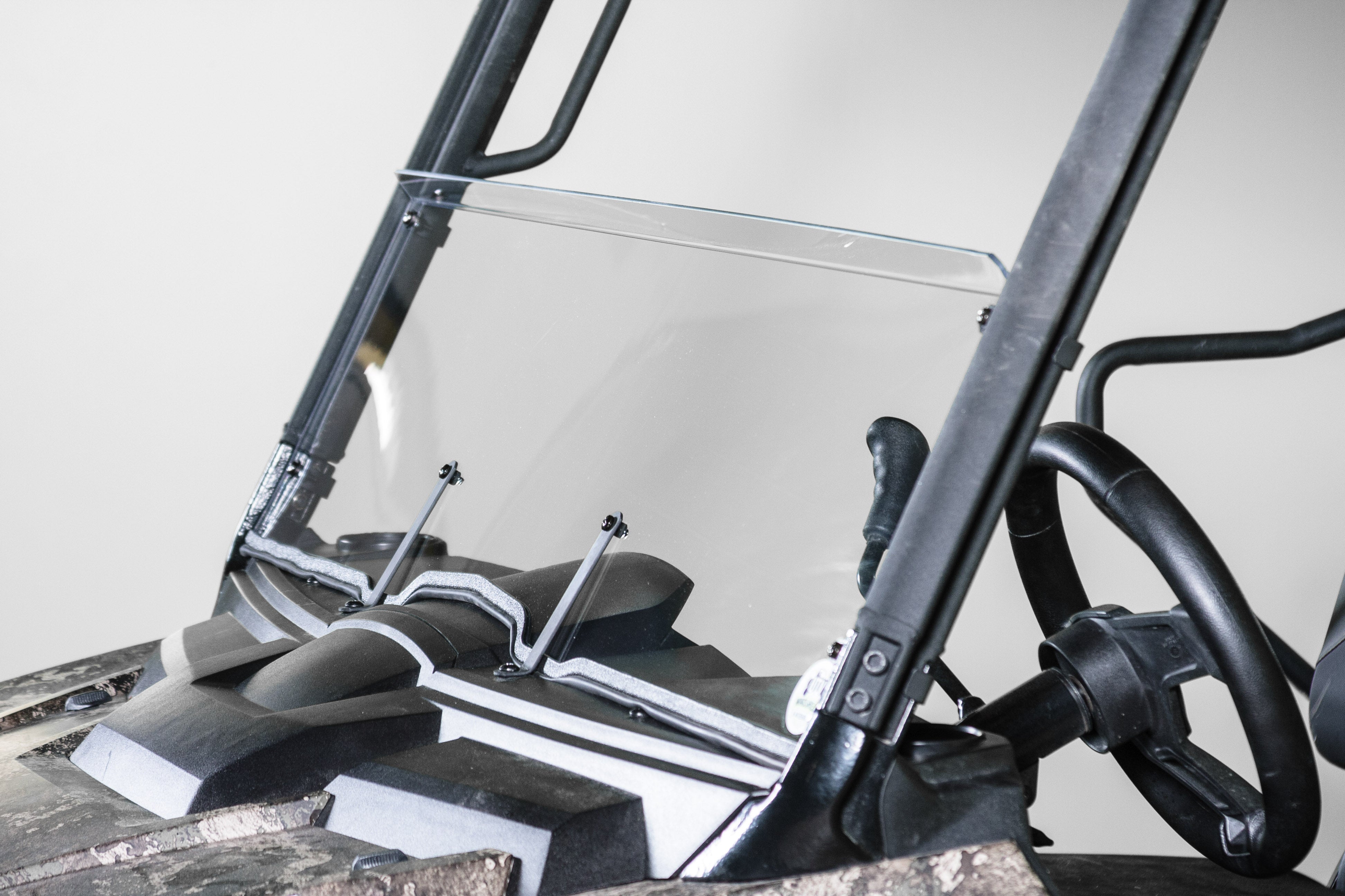 Photo of 2018-2024 ARCTIC CAT PROWLER PRO WITH PRO FIT FRAME (COMPATIBLE WITH TRACKER 800SX) HALF UTV WINDSHIELD (TK00133, TK00365 & TK00423) by TerraRider UTV Windshields & Accessories - Premium for UTVs / Side by Sides