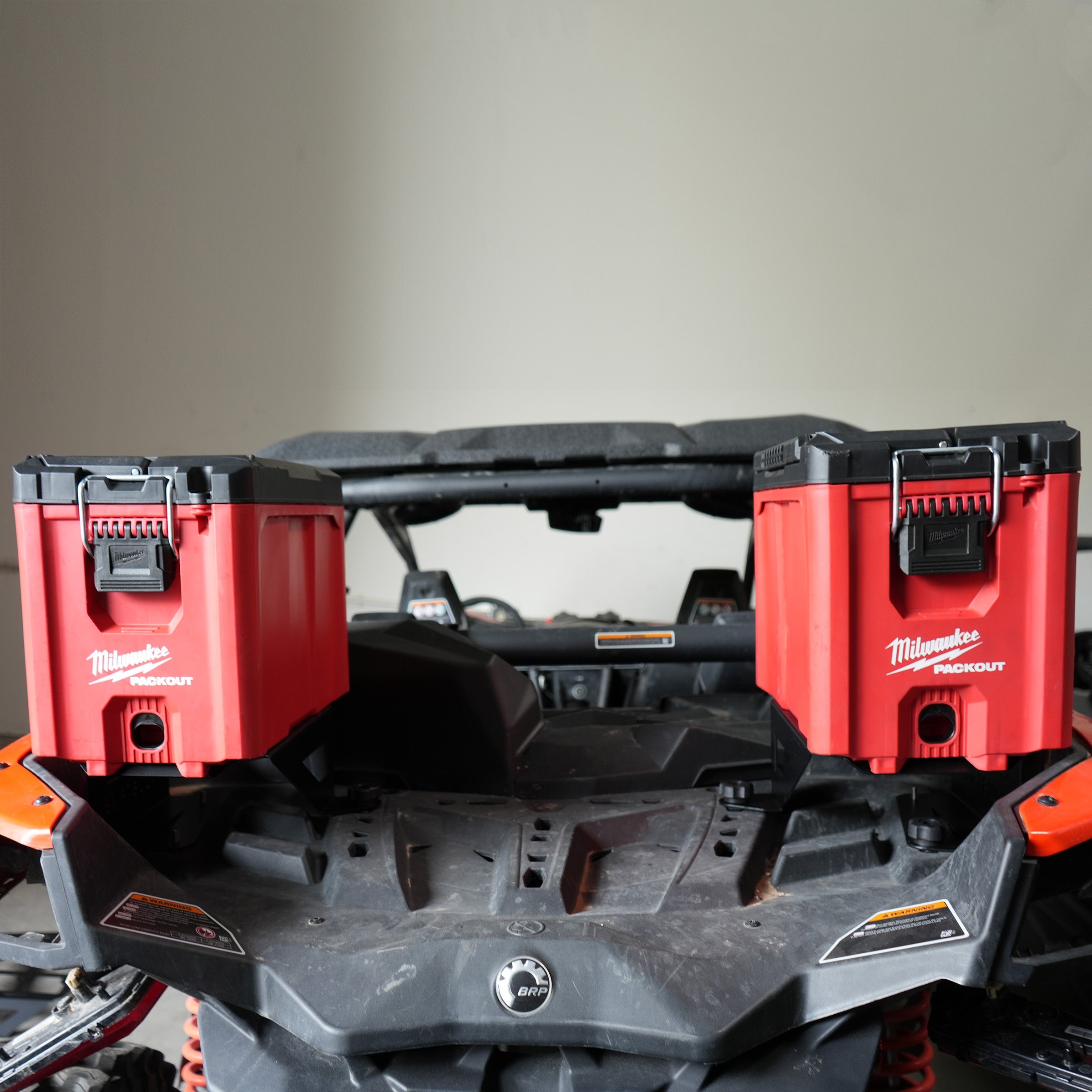 Photo of Milwaukee Packout Mounts Can-Am Maverick X3 by Litt Industries - Premium Maverick X3 for UTVs / Side by Sides