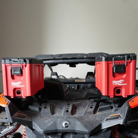Photo of Milwaukee Packout Mounts Can-Am Maverick X3 by Litt Industries - Premium Maverick X3 for UTVs / Side by Sides