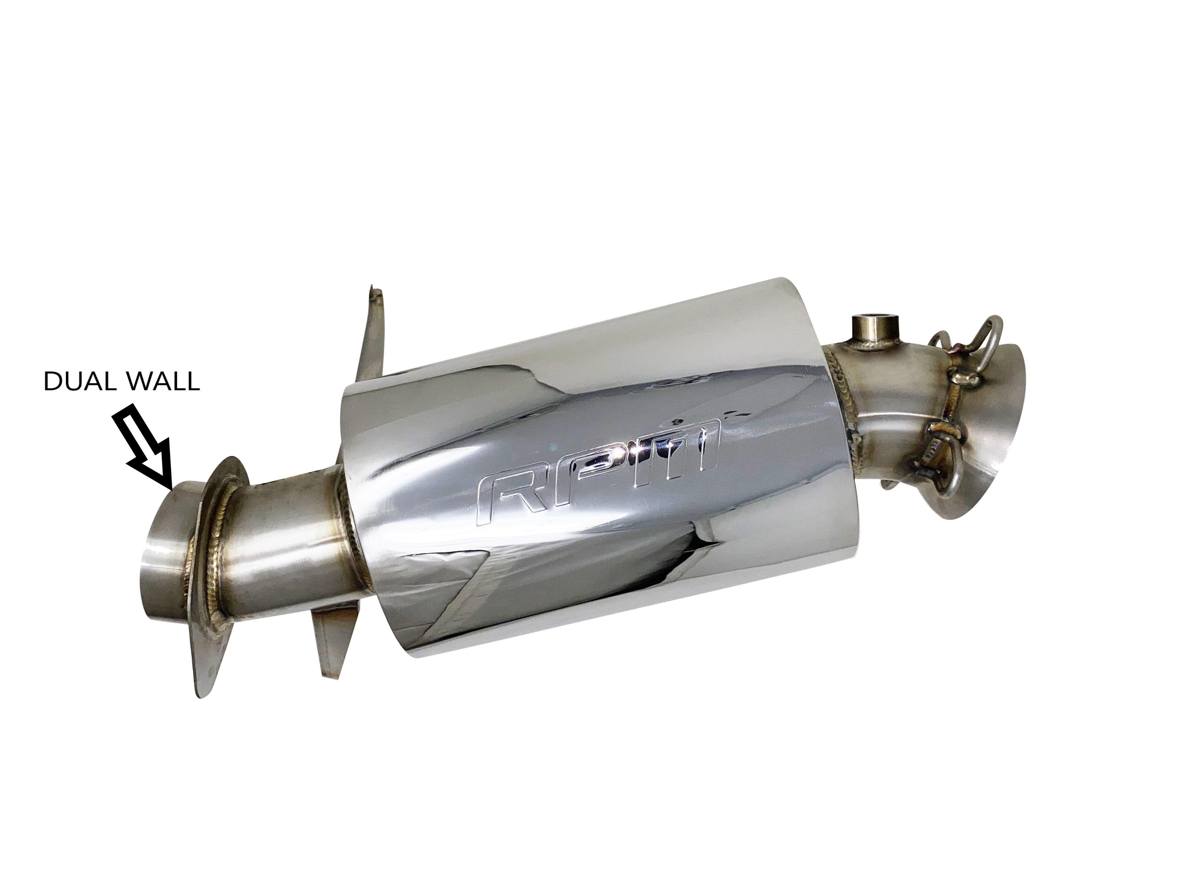Photo of RPM SXS RPM Gen 4 2020-2022 Ski-Doo 850 Turbo Stainless Lightweight Sport Muffler by RPM SXS - Premium for UTVs / Side by Sides