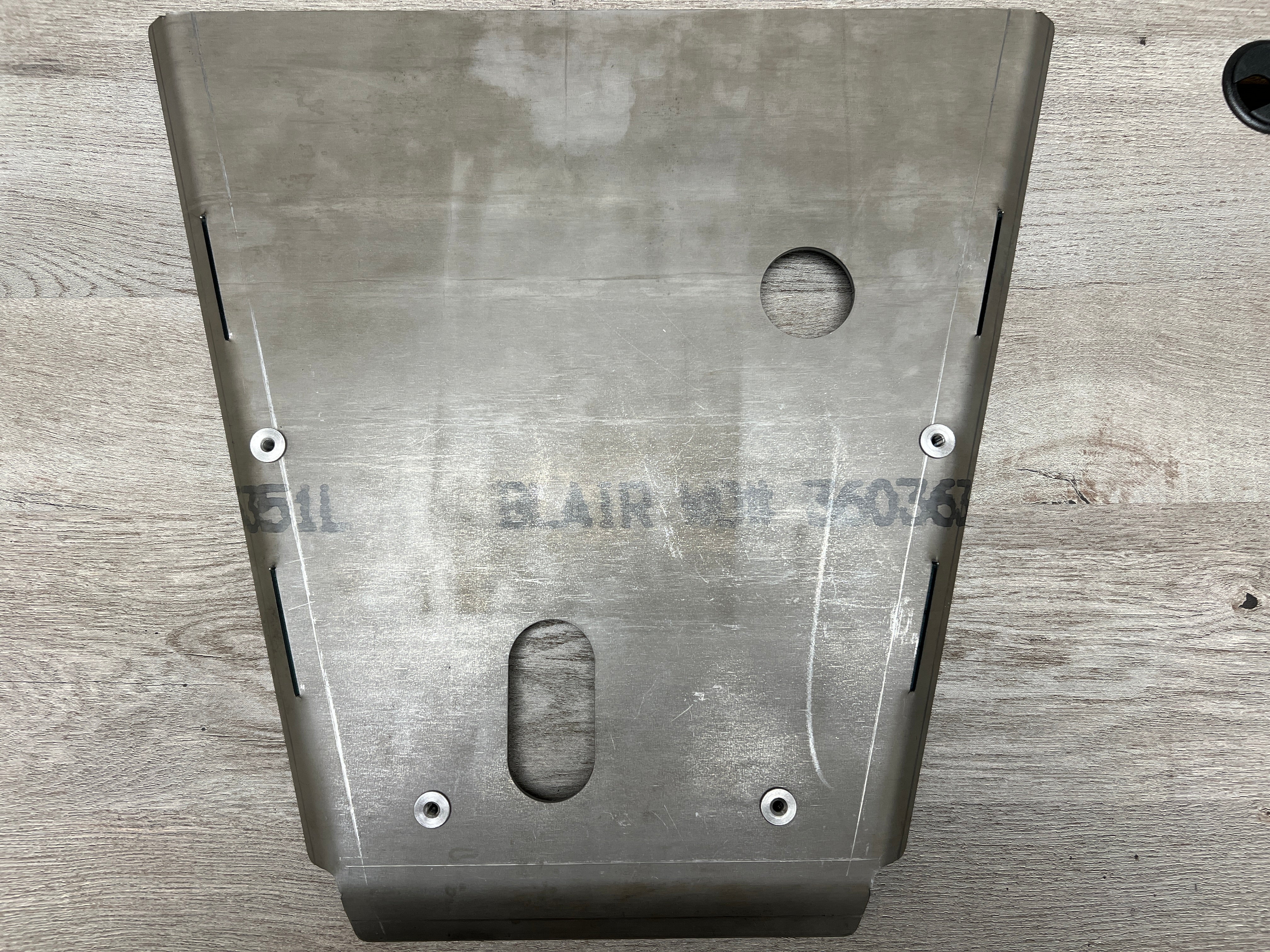 CAN AM MAVERICK R 2 SEAT REAR SKID/GUSSET PLATE