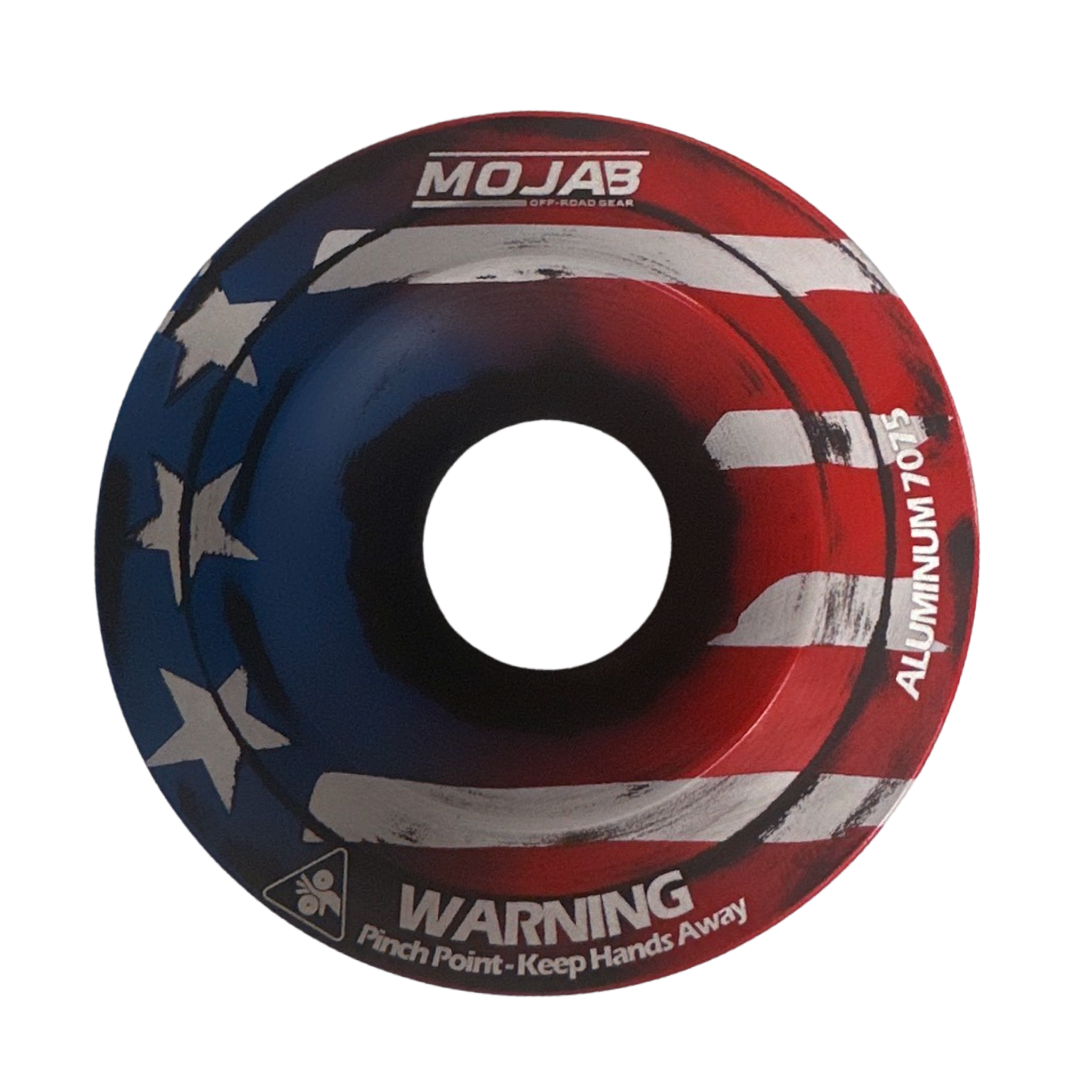 Photo of XL Snatch ring (diameter 4.7'') LIFETIME WARRANTY* by MOJAB OFFROAD - Premium Snatch ring for UTVs / Side by Sides