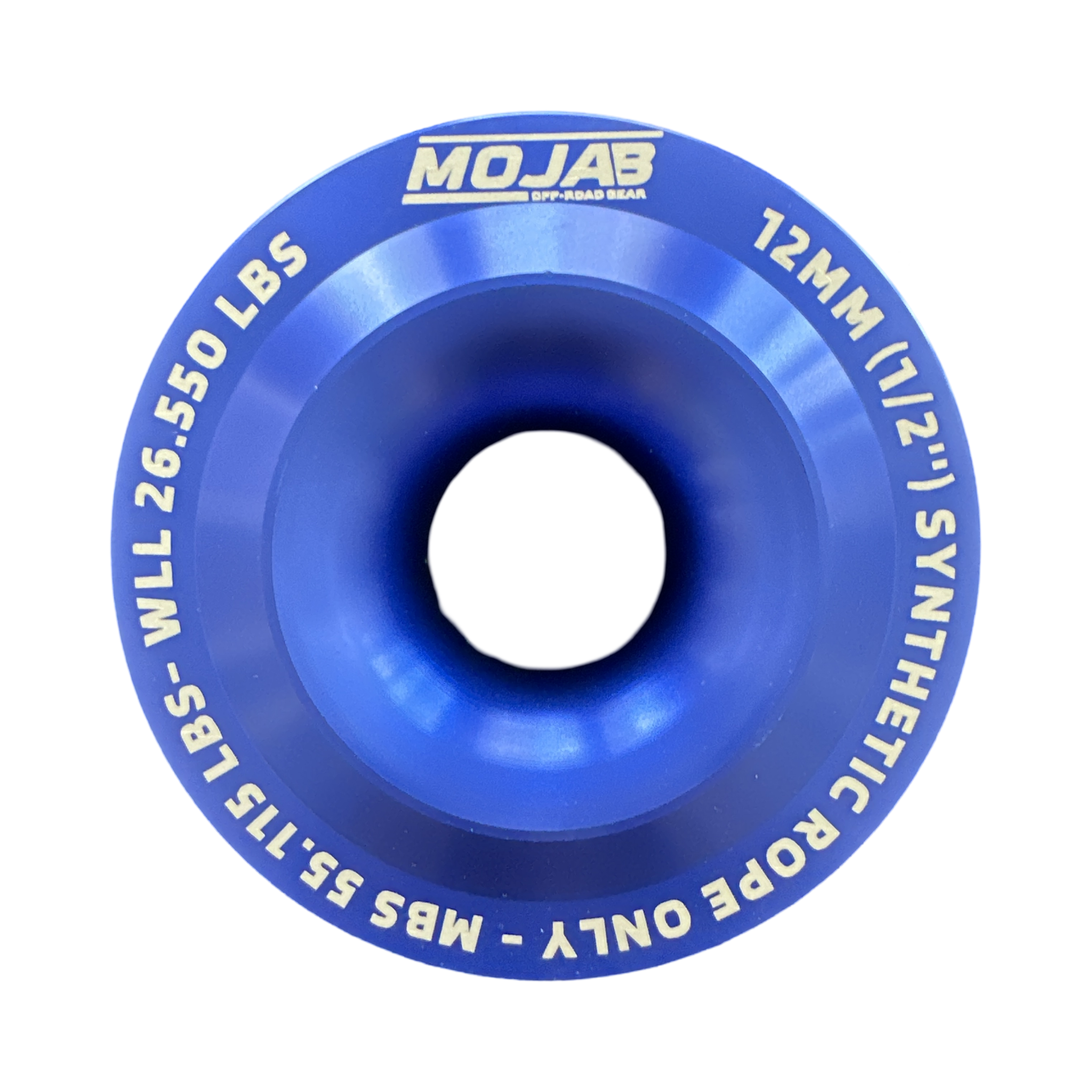 Photo of XL Snatch ring (diameter 4.7'') LIFETIME WARRANTY* by MOJAB OFFROAD - Premium Snatch ring for UTVs / Side by Sides