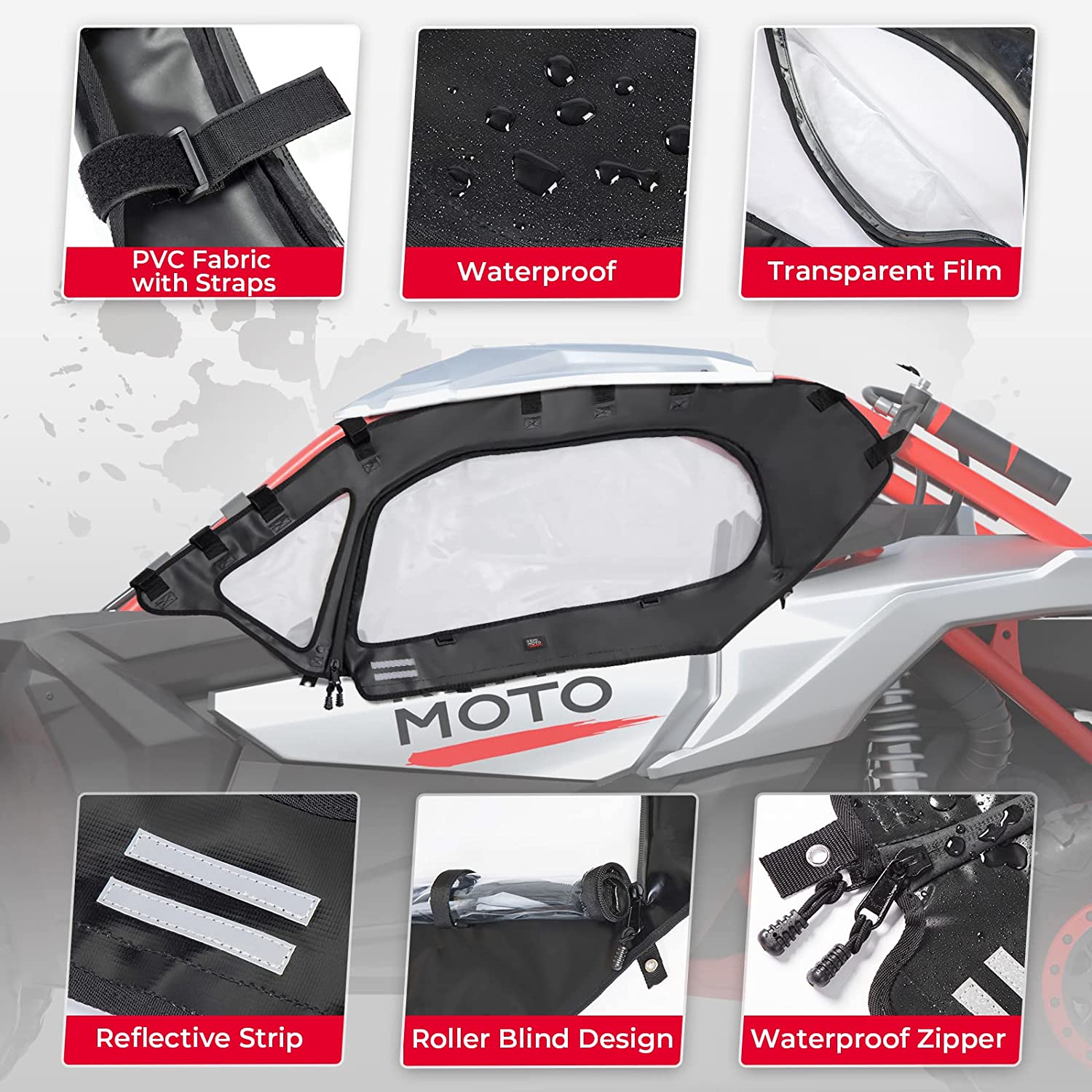 Windshield Set For Can-Am Maverick X3/MAX