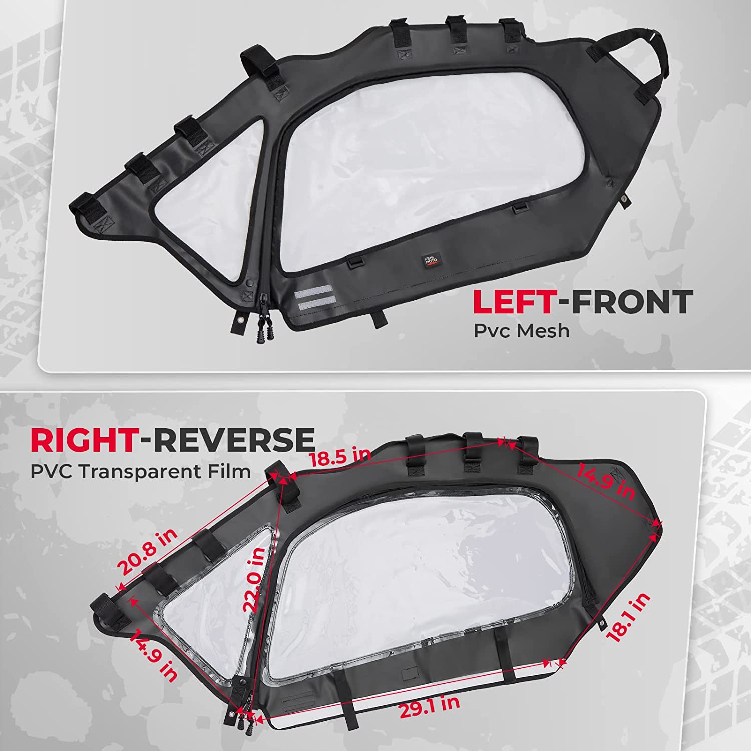 Windshield Set For Can-Am Maverick X3/MAX