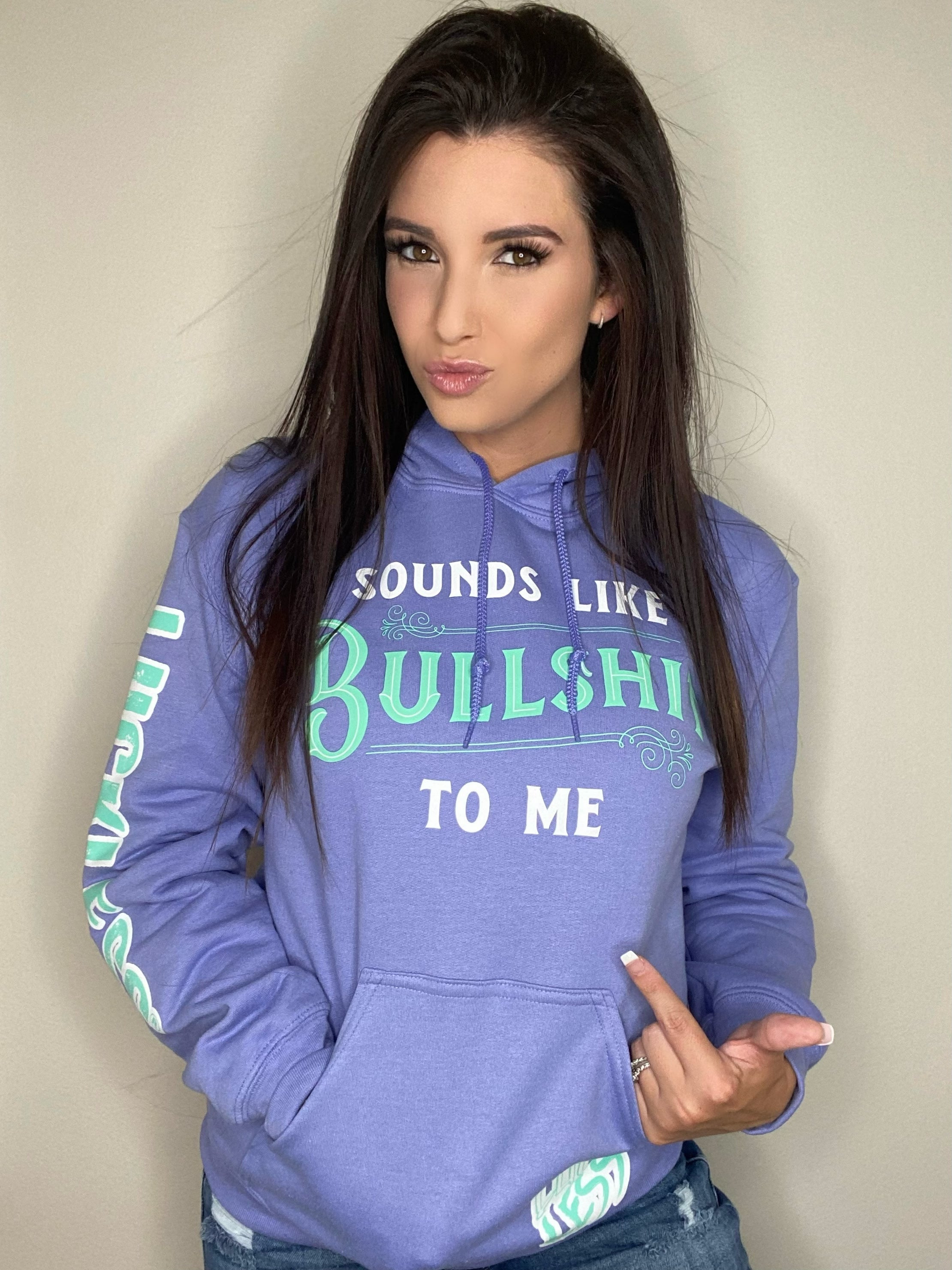 Photo of Sounds Like BS to Me Hoodie by Luckless Outfitters - Premium Hoodie for UTVs / Side by Sides
