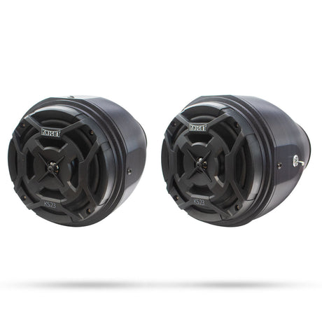 Photo of 2 Waterproof Bluetooth Speaker Pods - 6.5 inch Speakers - Personal Kit by Knight ATV - Premium Power Sports for UTVs / Side by Sides