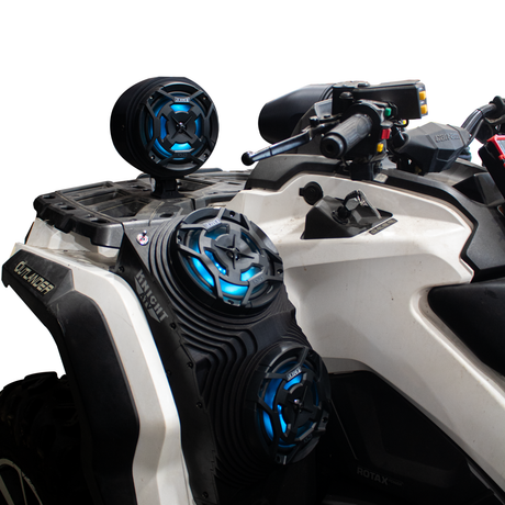 Photo of 6 Waterproof Bluetooth Speaker Pods - 6.5 inch Speakers - Party Kit by Knight ATV - Premium Power Sports for UTVs / Side by Sides