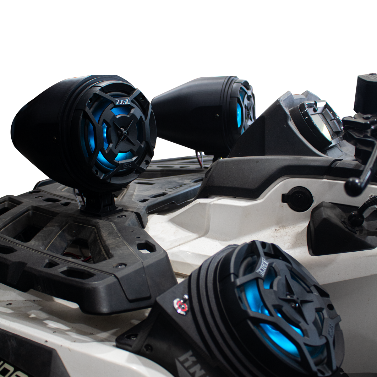 Photo of 8 Waterproof Bluetooth Speaker Pods - 6.5 inch Speakers - Concert Kit by Knight ATV - Premium Power Sports for UTVs / Side by Sides