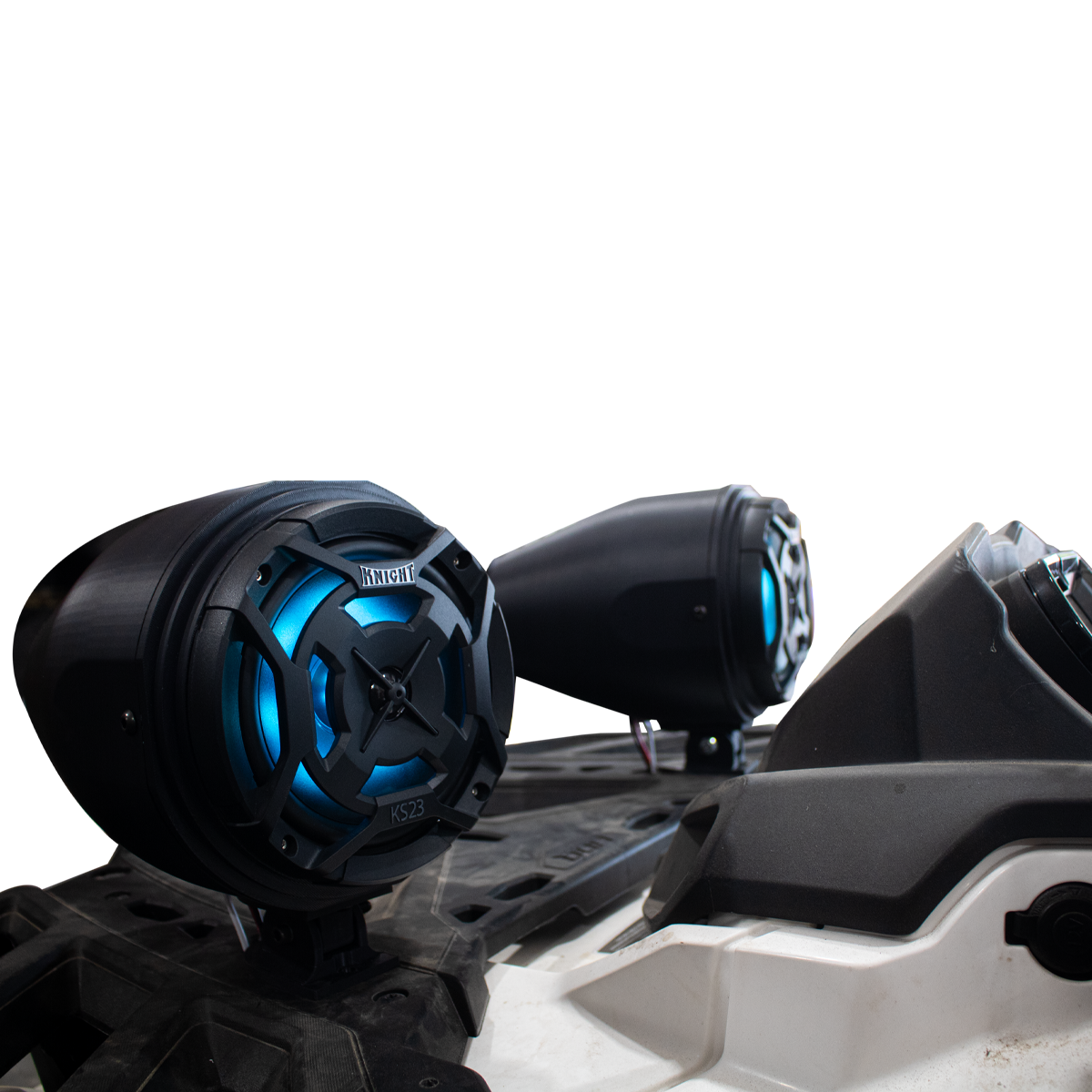 Photo of WTF Off-Road Waterproof Bluetooth Speaker Pods - 6.5 inch Speakers by Knight ATV - Premium Power Sports for UTVs / Side by Sides