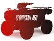 CW Motorsports Remanufactured Engine, Polaris Sportsman 450