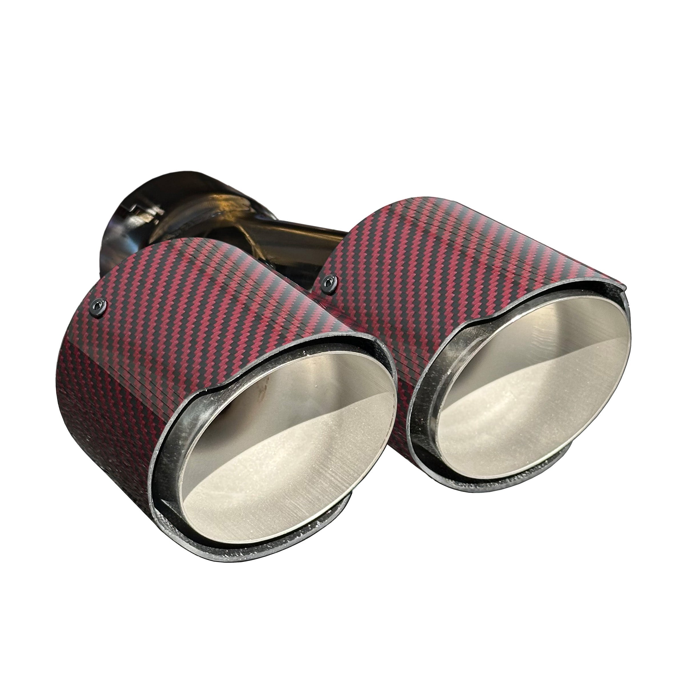 Photo of RPM Speed UTV Carbon / Colored Dual Exhaust Tips by RPM SXS - Premium for UTVs / Side by Sides