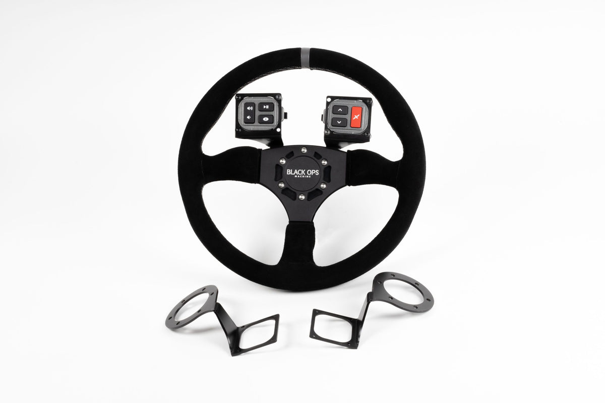 Polaris Pro R / Turbo R Steering Wheel Button Mounts - Style B