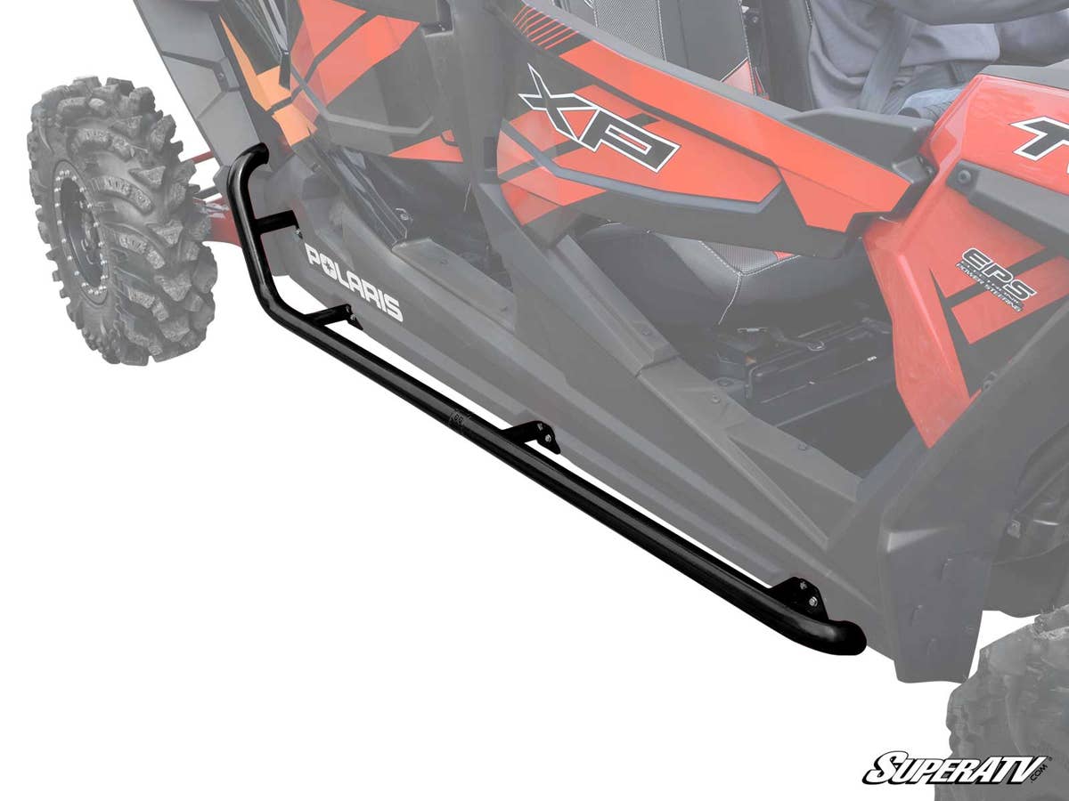 SuperATV Polaris RZR XP4 1000 Rock Sliding Nerf Bars