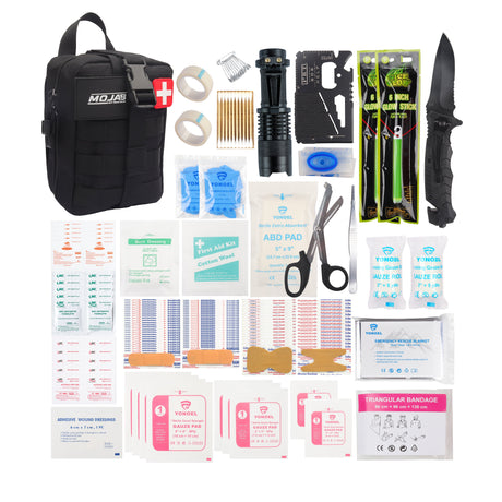 Photo of First Aid Kit (151 pieces) by MOJAB OFFROAD - Premium Recovery Kit for UTVs / Side by Sides