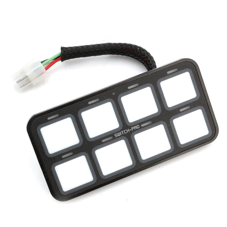 Photo of Switch-Pros - 8 Switch Panel Power System SP9100 by Rugged Radios - Premium for UTVs / Side by Sides