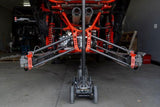 HCR Honda Talon X radius rod braces fitted to rear suspension