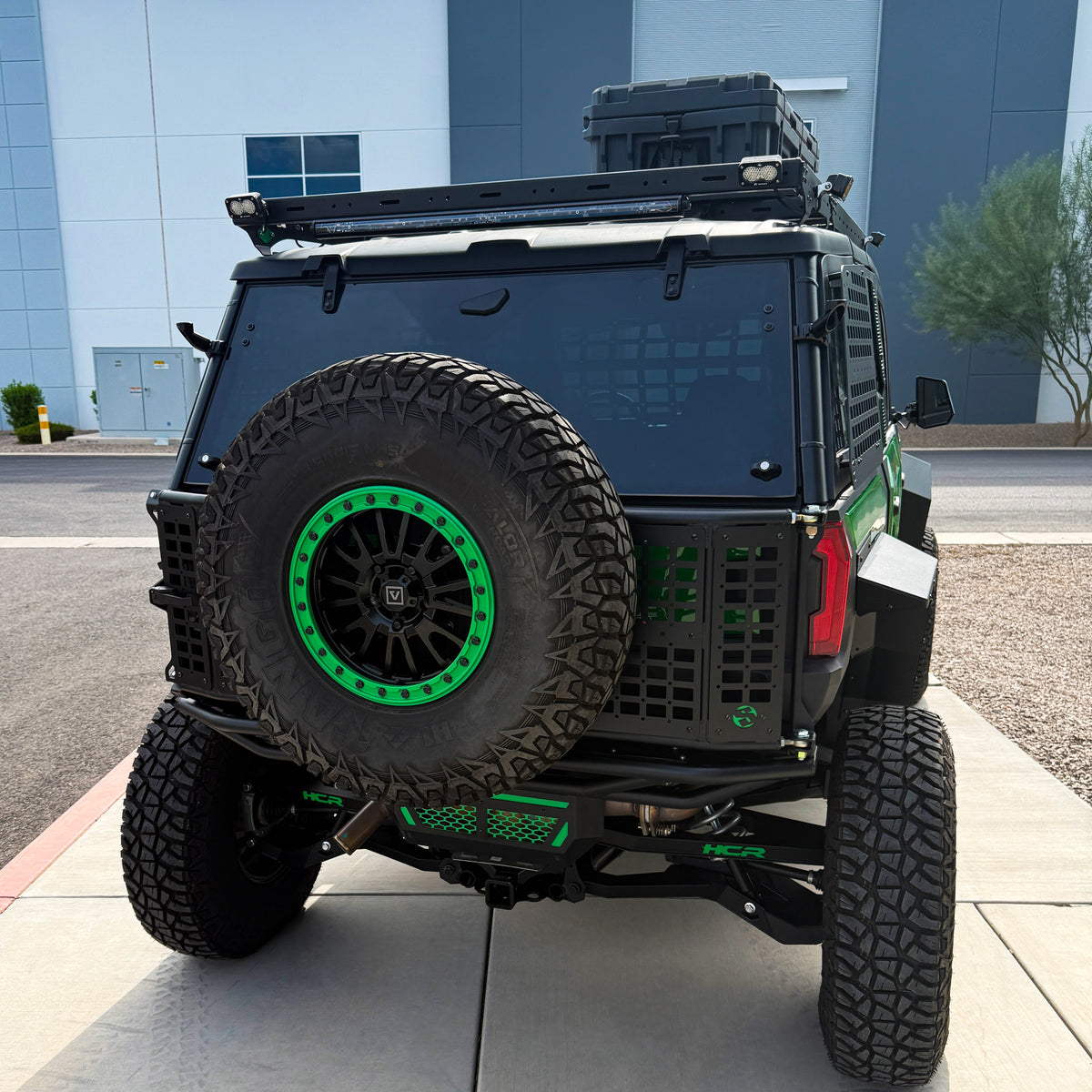 Polaris Xpedition X-Plorer Rear Bumper & Tire Carrier