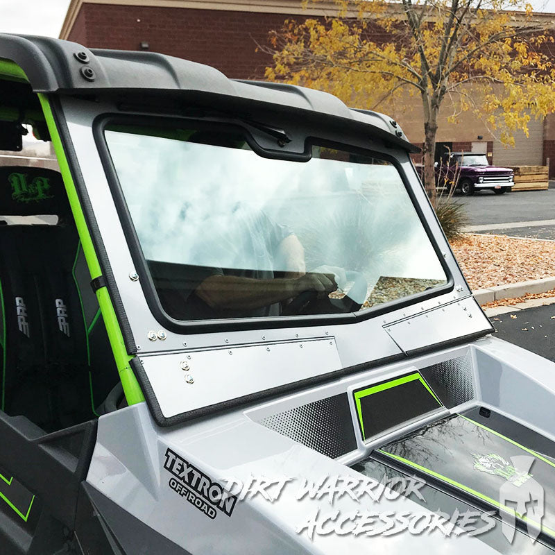 Dirt Warrior Accessories - Textron Havoc X Front Windshield 2018-19