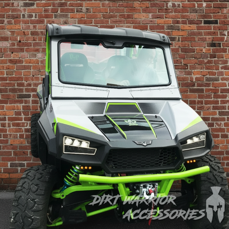 Dirt Warrior Accessories - Textron Havoc X Front Windshield 2018-19