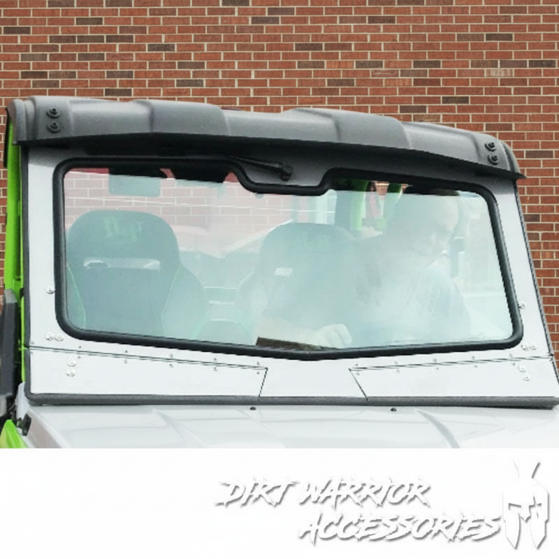 Photo of Dirt Warrior Accessories - Textron Havoc X Front Windshield 2018-19 by Dirt Warrior Accessories - Premium WINDSHIELD for UTVs / Side by Sides