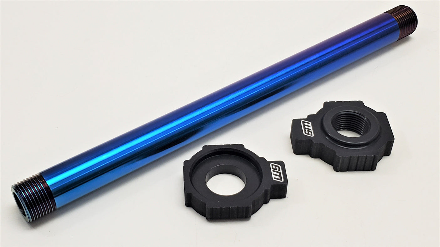 Warp 9 Titanium Axles & Swingarm Spindles
