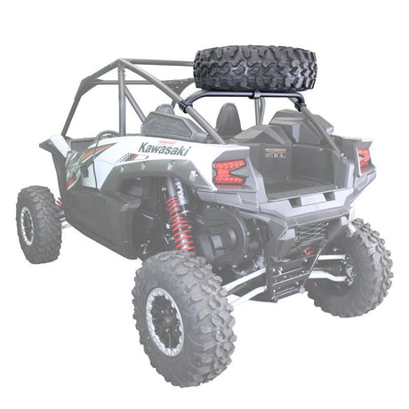 Photo of Kawasaki Teryx KRX 1000 Dual Clamp Spare Tire Mount by Factory UTV - Premium Spare Tire Mounts for UTVs / Side by Sides