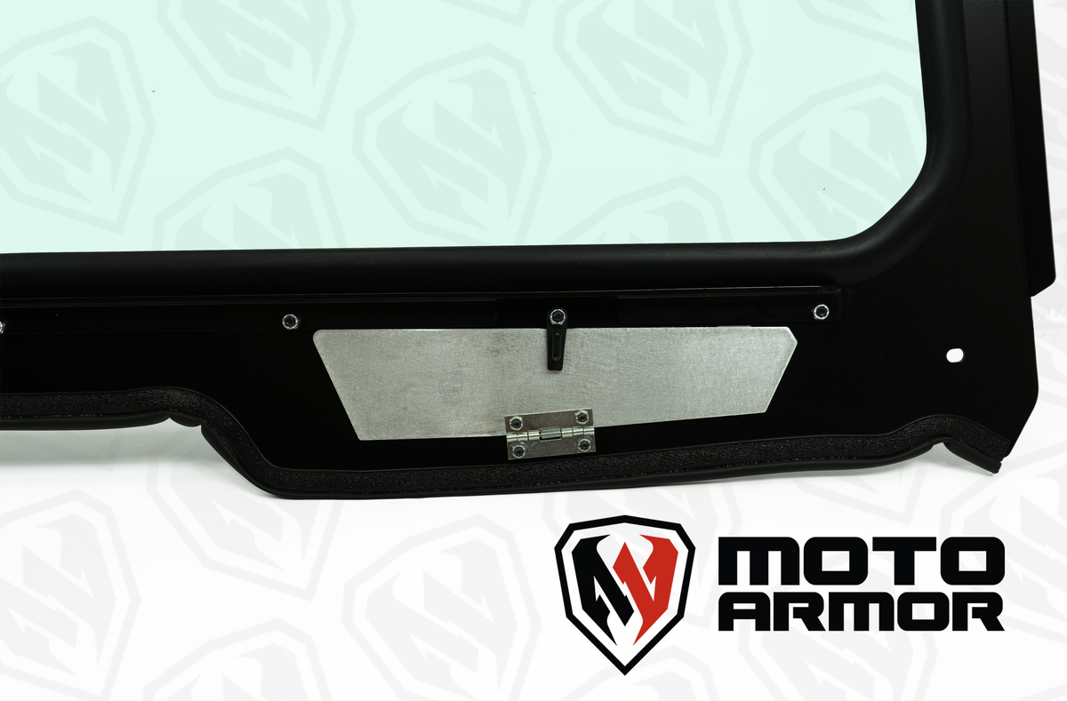 Photo of Vented Full Glass Windshield for Honda Talon by Moto Armor - Premium for UTVs / Side by Sides