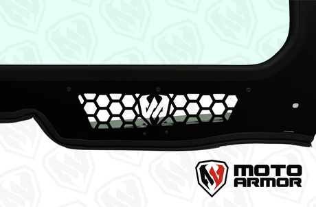Photo of Vented Full Glass Windshield for Honda Talon by Moto Armor - Premium for UTVs / Side by Sides