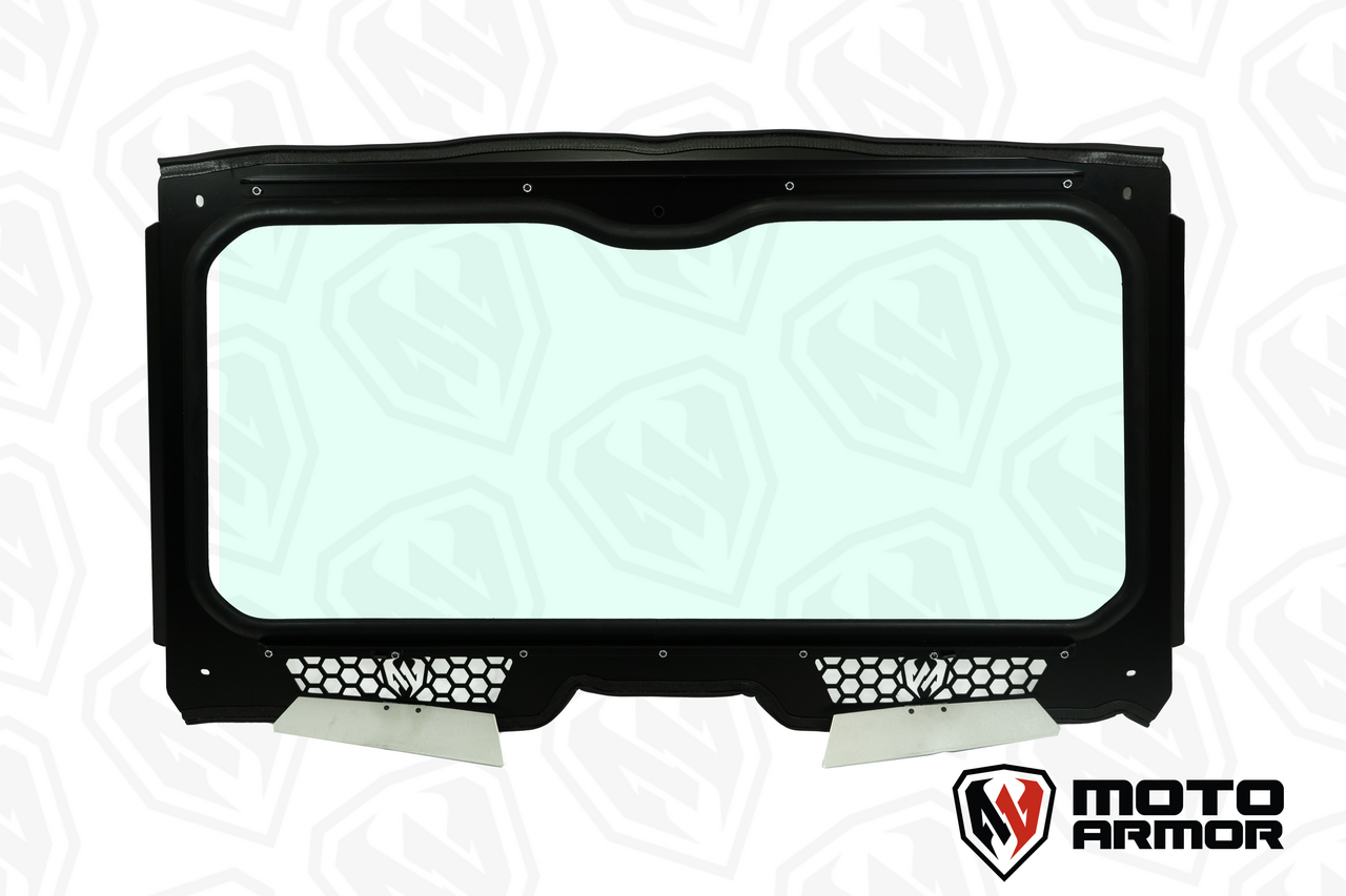 Photo of Vented Full Glass Windshield for Honda Talon by Moto Armor - Premium for UTVs / Side by Sides