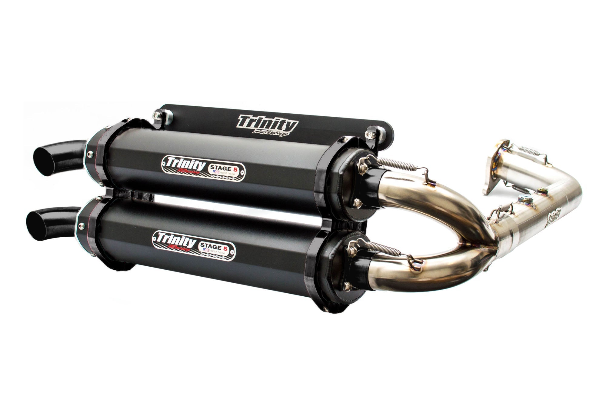 Photo of RZR TURBO/S EXHAUST - FULL SYSTEM by Trinity Racing - Premium Exhaust for UTVs / Side by Sides