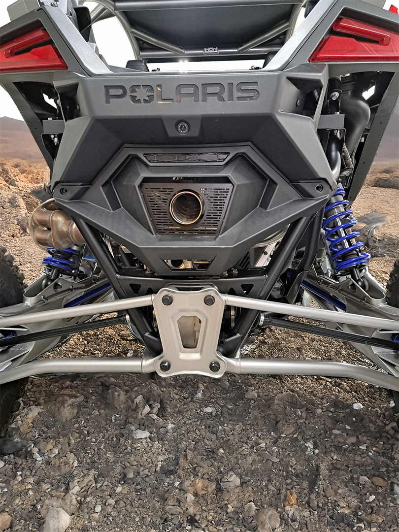 Photo of RZR PRO R CENTER EXIT SLIP-ON EXHAUST by Trinity Racing - Premium Exhaust for UTVs / Side by Sides