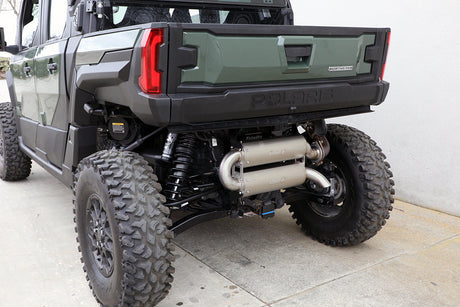 Photo of POLARIS XPEDITION DUAL MUFFLER EXHAUST - QUIET SLIP ON by Trinity Racing - Premium Slip On for UTVs / Side by Sides