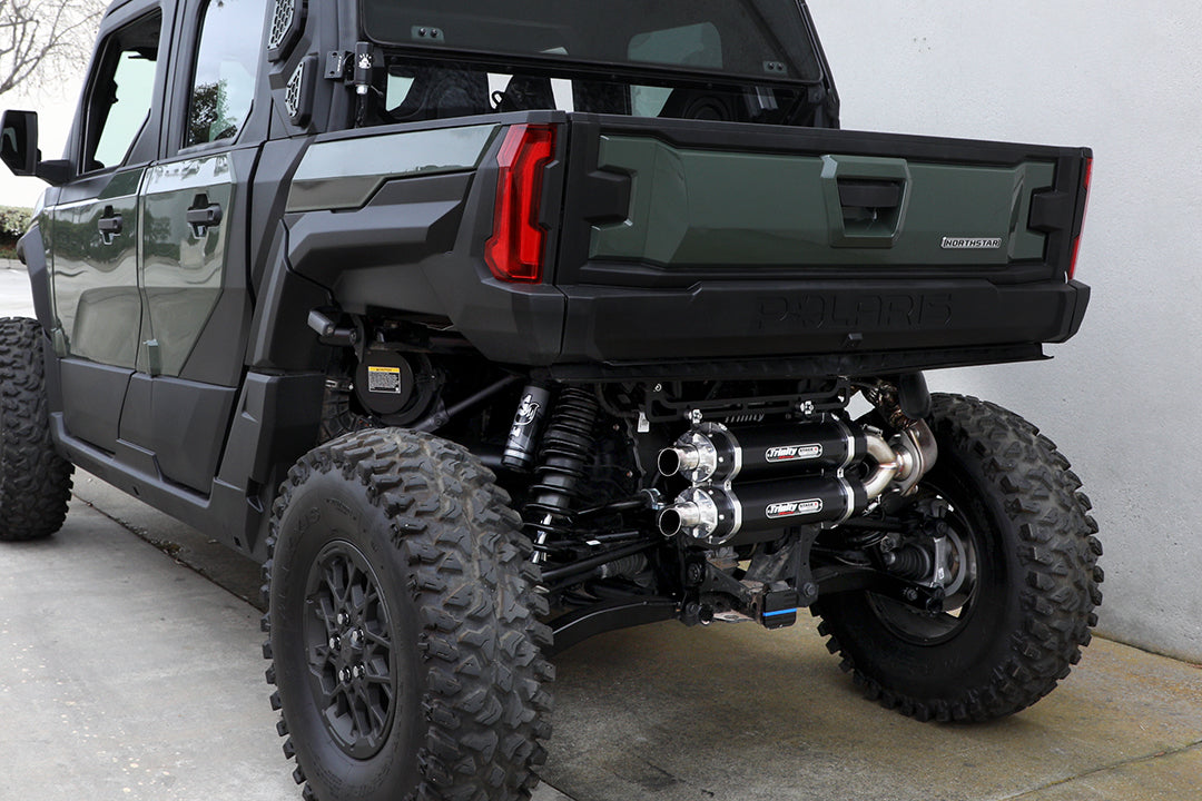Photo of Trinity Racing POLARIS XPEDITION STAGE 5 DUAL EXHAUST - SLIP ON by Trinity Racing - Premium Slip On for UTVs / Side by Sides